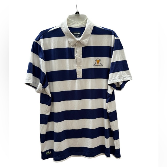 Lacoste‎ Sport Men’s Blue/White President’s Cup Polo Size XXL - Picture 1 of 7